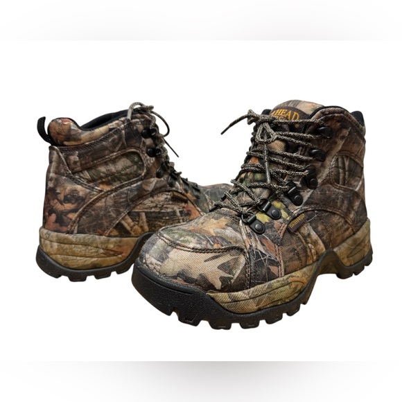 Like new! RedHead Brand CO. Timber Buck Waterproof Hunting boots, youth size 6 - Picture 1 of 11